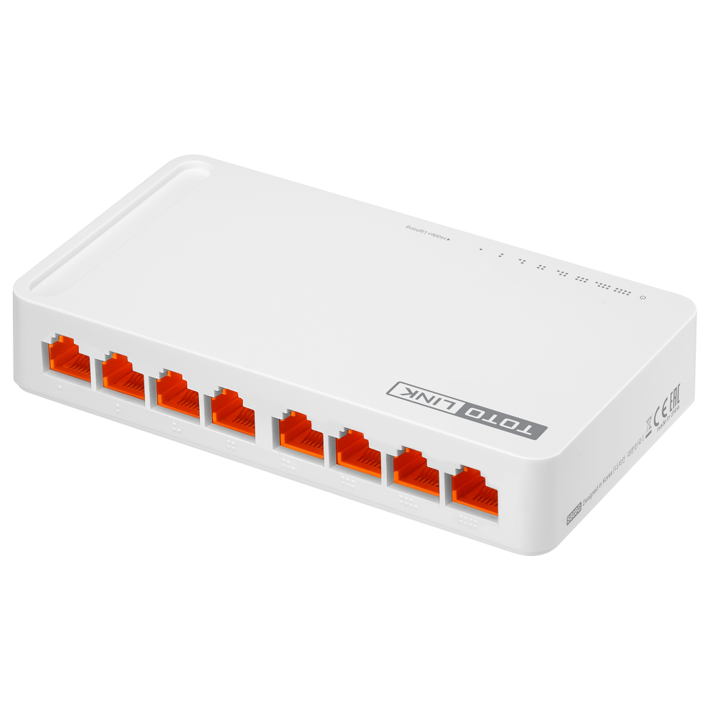 8-port 10/100/1000Mbps Switch TOTOLINK S808G